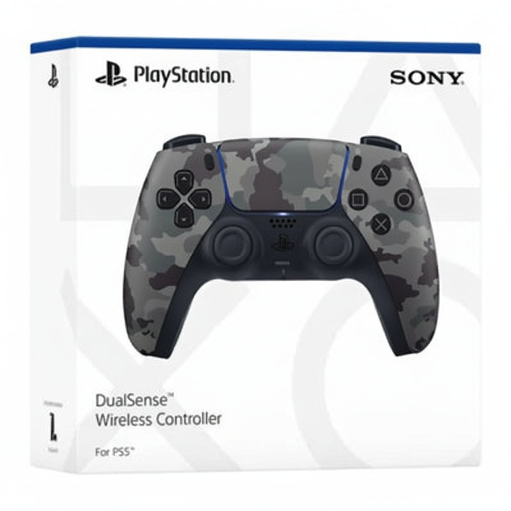 Doreze PS5 Sony Dualsense Wireless Grey Camouflage