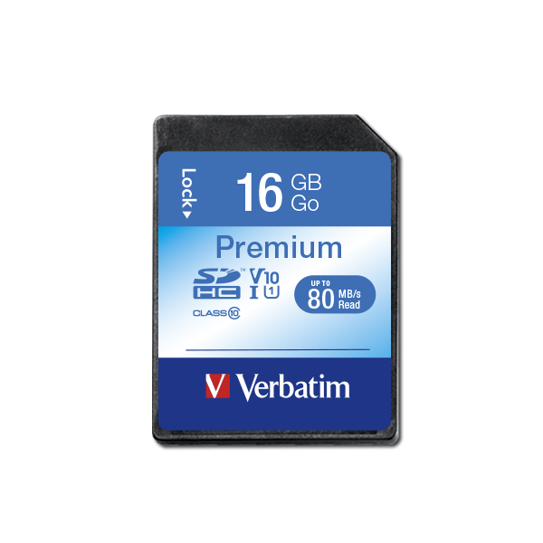 Verbatim 43962 16GB Karte Memorje SD