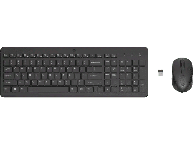 HP 2V9E6AA Tastiere Mouse Wireless 330