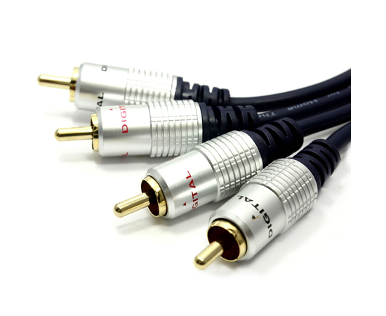 Vcom CV502 Kabell RCA High Quality 25 M