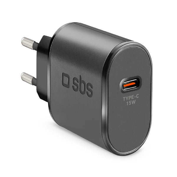 Karikues Celulari SBS 15W Usb C Black TETRTC15W