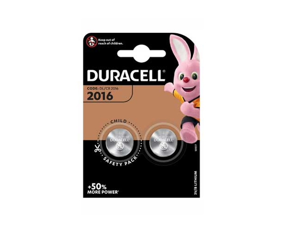Bateri Duracell Lithium DU/CR 2016 1x2 5000394045736