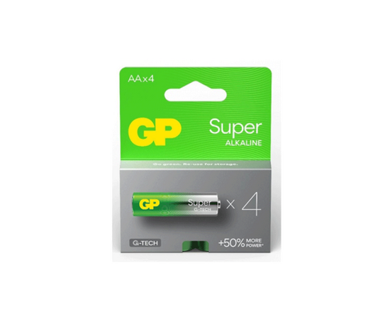 Bateri Super Alkaline LR6S-SB4 Energy 4 AA 4891199216763