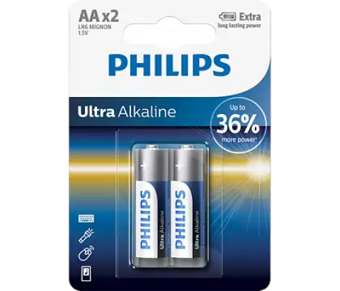 Bateri Ultra Alkaline LR6E2B/10 Energy 2 AA