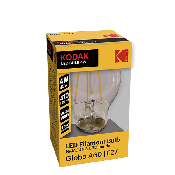 Llambe Kodak LED Filament 3W E14 G45