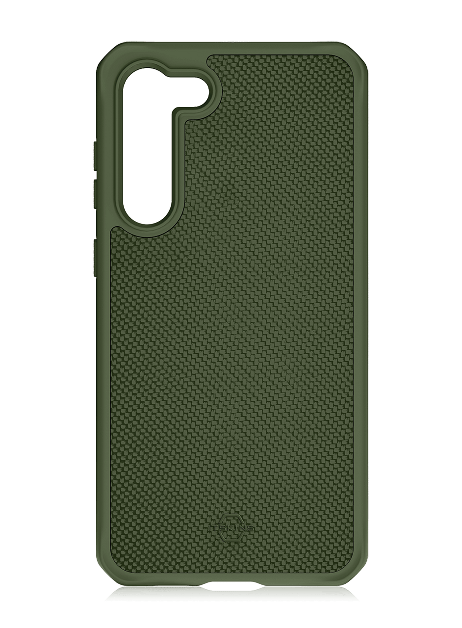 Kase Celulari Itskins Galaxy S23 BALLISTIC R NYLON Olive Green