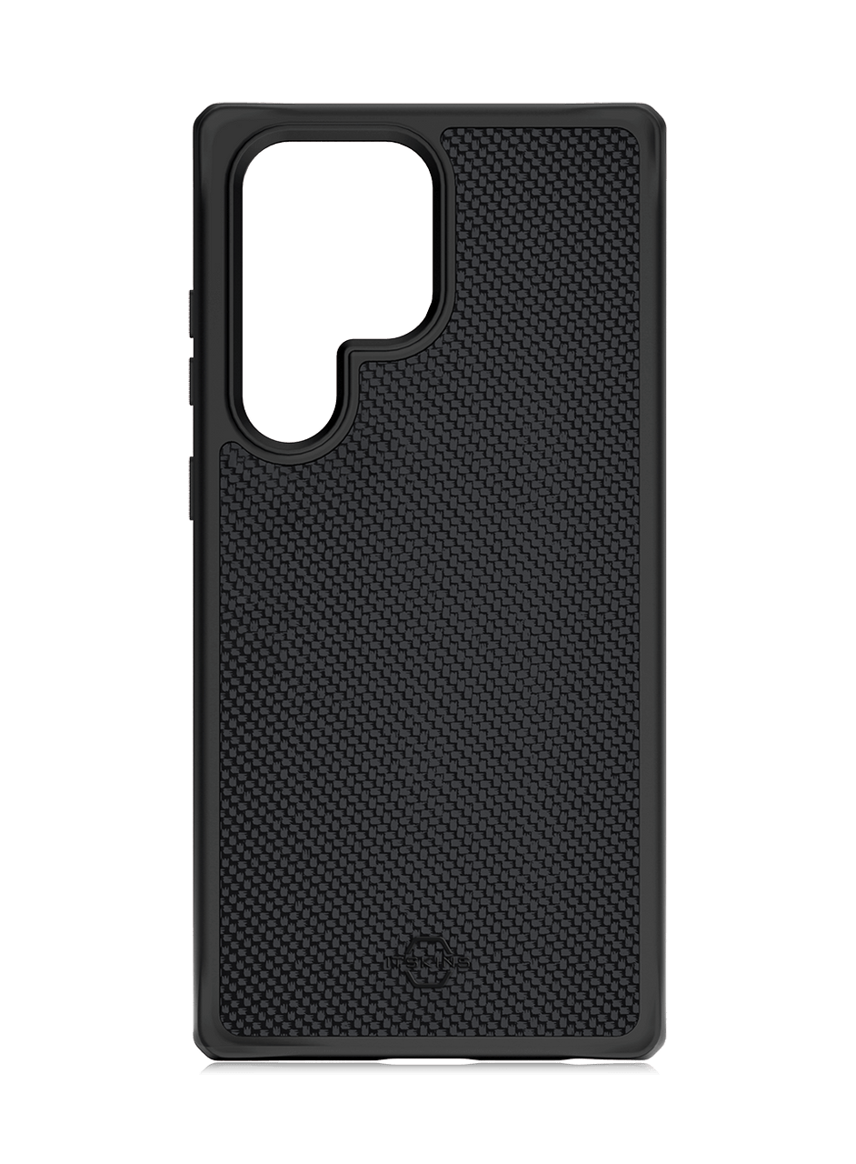 Kase Celulari Itskins Galaxy S23 Ultra BALLISTIC R NYLON Black Transpa