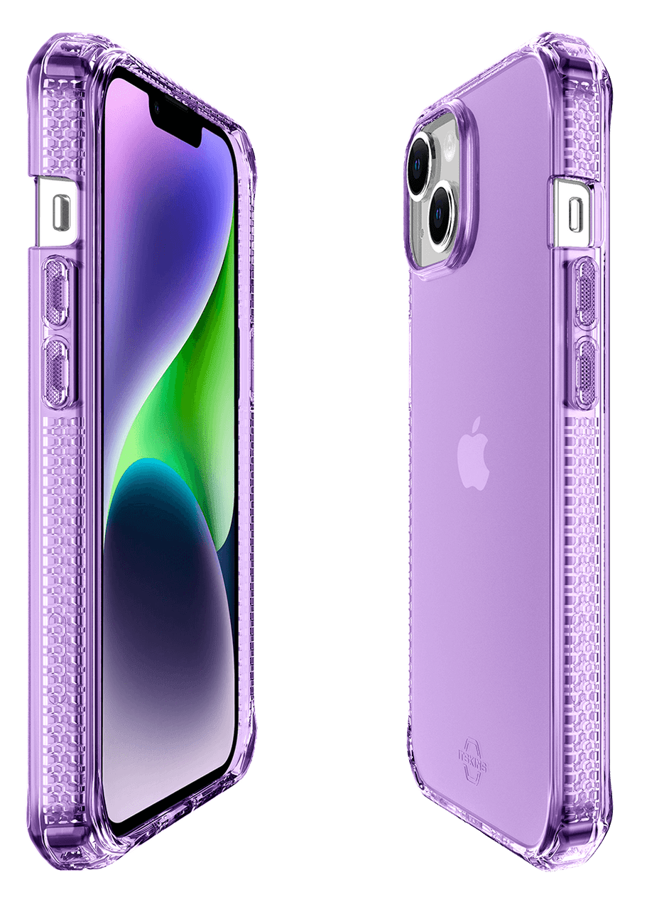 Kase Celulari Itskins iPhone 14 / 13 SPECTRUM R CLEAR Light Purple
