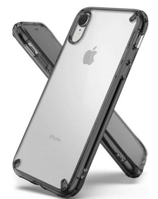 Kase Celulari Ringke Iphone XR Fusion Smoke Black FSAP0034