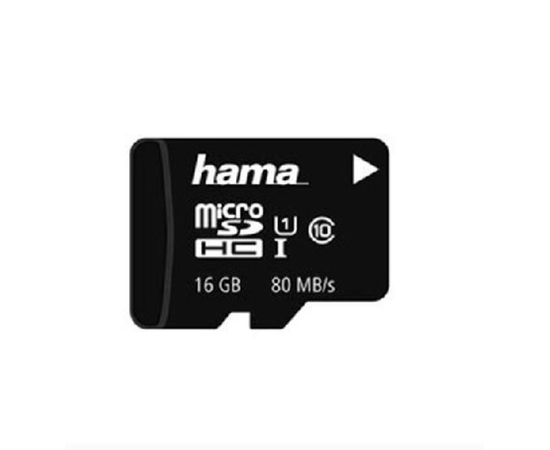 Hama 124138 16GB Karte Memorje Micro SD