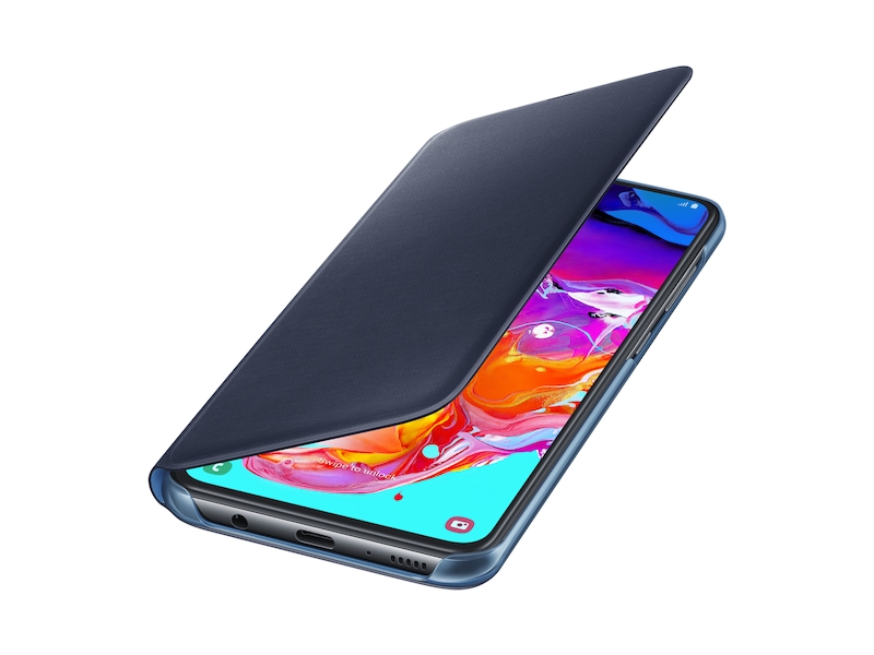 Kase Celulari Samsung Galaxy A70 Wallet Cover EF-WA705PBEGWW Black