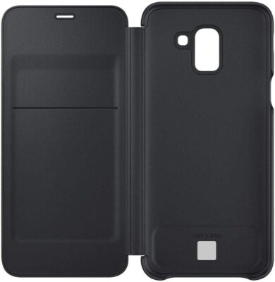 Kase Celulari Samsung Galaxy J6 Wallet Cover EF-WJ600CBEGWW Black
