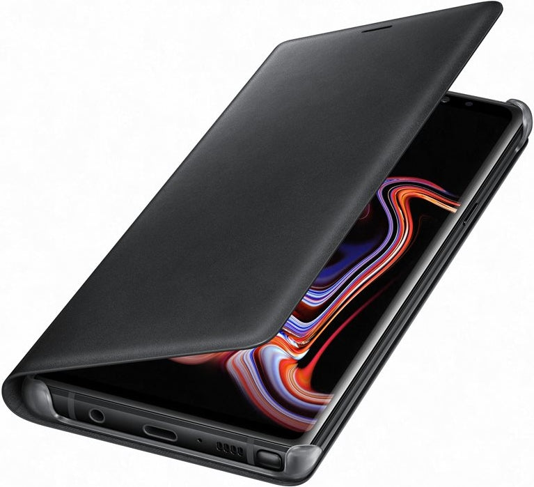 Kase Celulari Samsung Galaxy Note9 Leather Wallet Cover EF-WN960LBEGWW Black