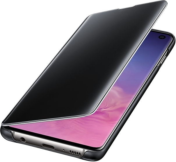 Kase Celulari Samsung Galaxy S10 Clear View Cover EF-ZG973CBEGWW Black