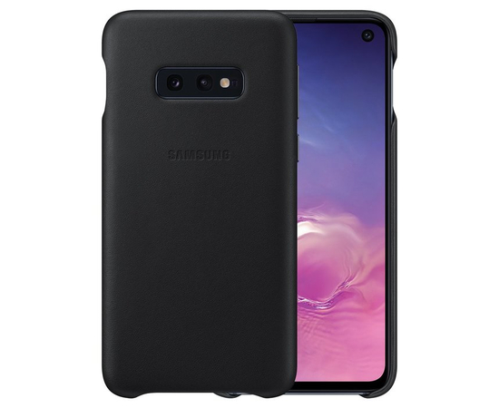 Kase Celulari Samsung Galaxy S10E Leather Cover EF-VG970LBEGWW Black