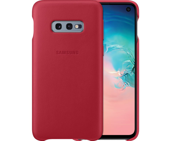 Kase Celulari Samsung Galaxy S10E Leather Cover EF-VG970LREGWW Red