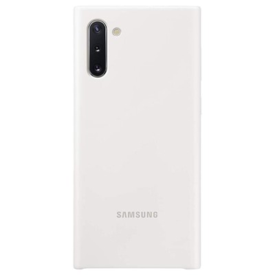 Kase Celulari Samsung Galaxy Note10 Silicone Cover EF-PN970TWEGWW Whit White
