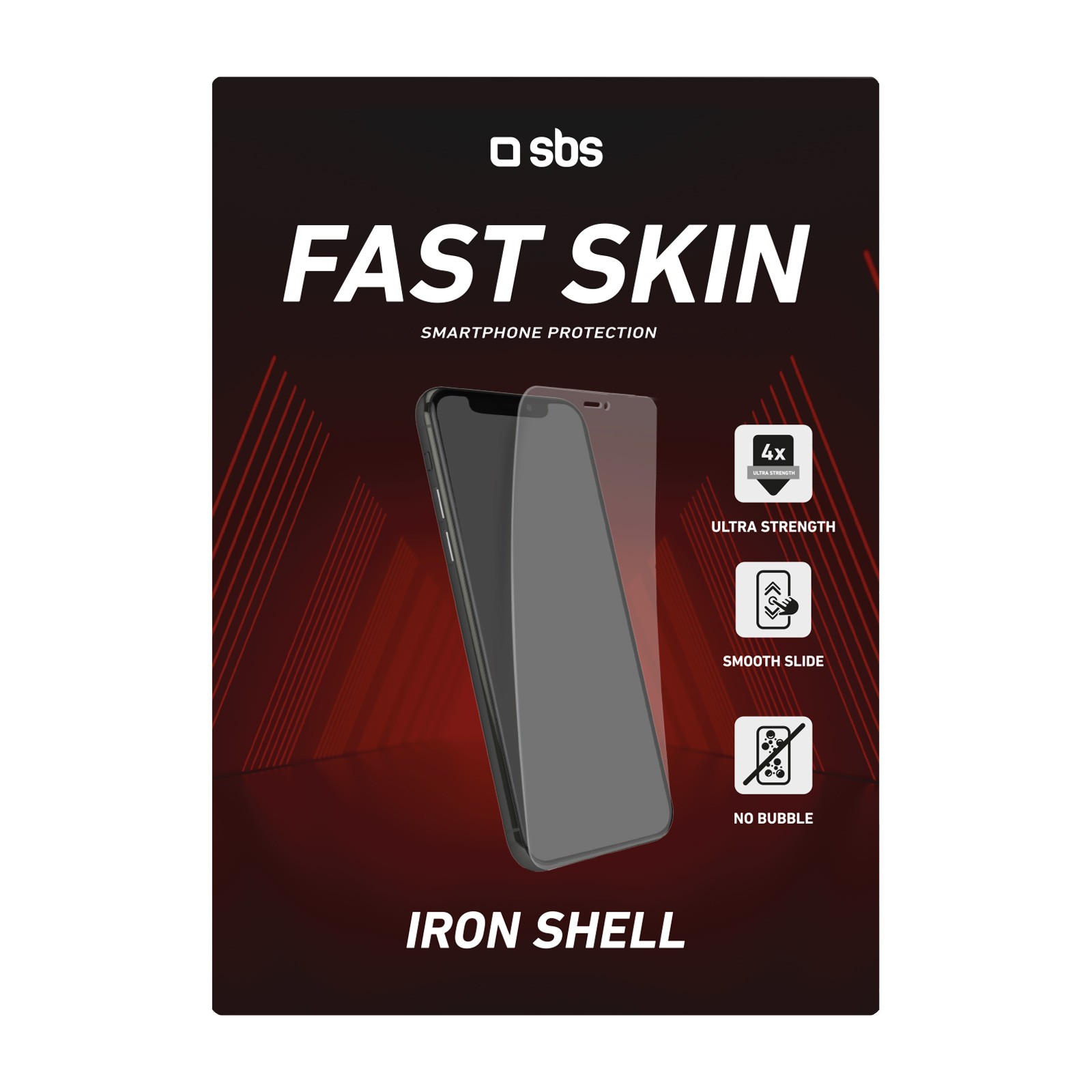 Xham Mbrojtes SBS Fast Skin Hard Shock Iron