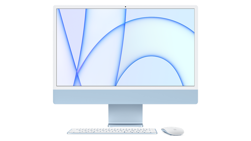 Apple iMac M1 256GB 24 8-core MGPK3ZE A Blue