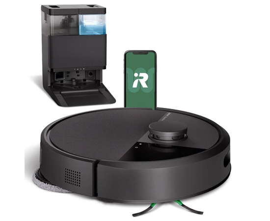 Fshese robot iRobot Roomba Plus 405 COMBO + Auto Wash Dock White